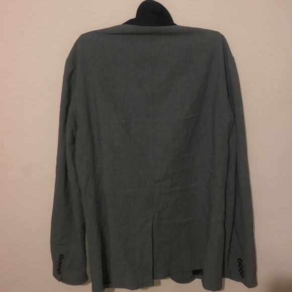 John Varvatos linen multi-button 48 (IT) iron grey - Picture 4 of 7